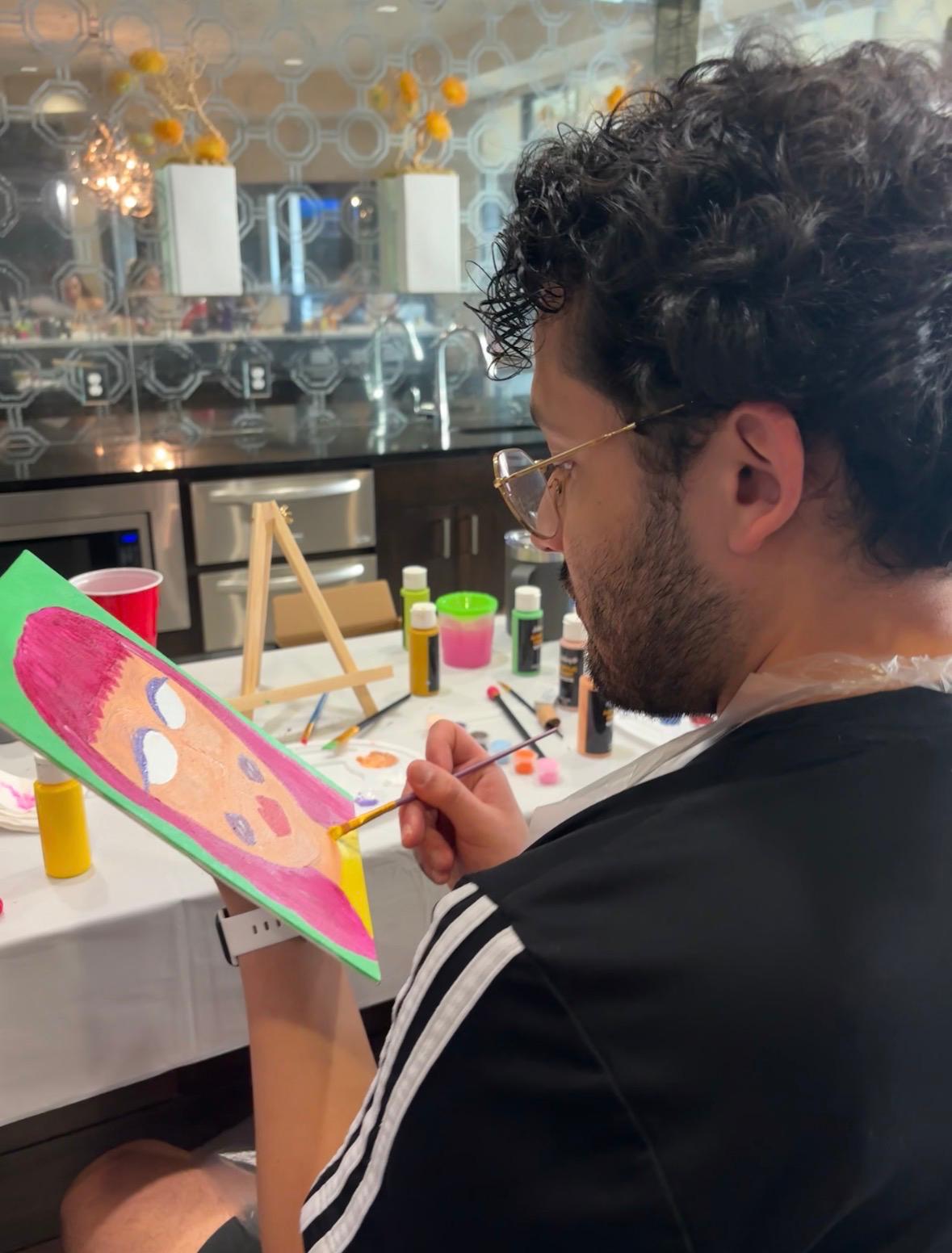 Pintando un retrato